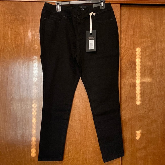 Limited Black Denim Skinny Jeans - Picture 1 of 5